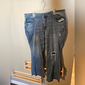 Judy Blue Distressed Blue Jeans